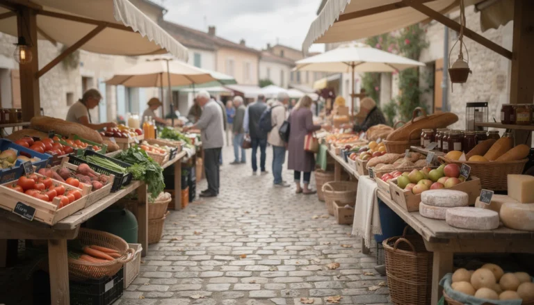 Le marché de producteurs de Castéra-Verduzan : un rendez-vous incontournable du dimanche matin